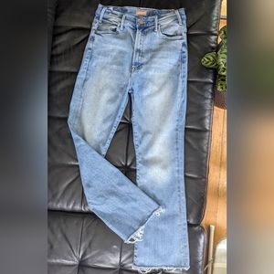 Mother Jeans - The Hustler Ankle Fray